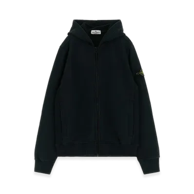 Stone Island Kids badge Logo Hoodie "Black"
