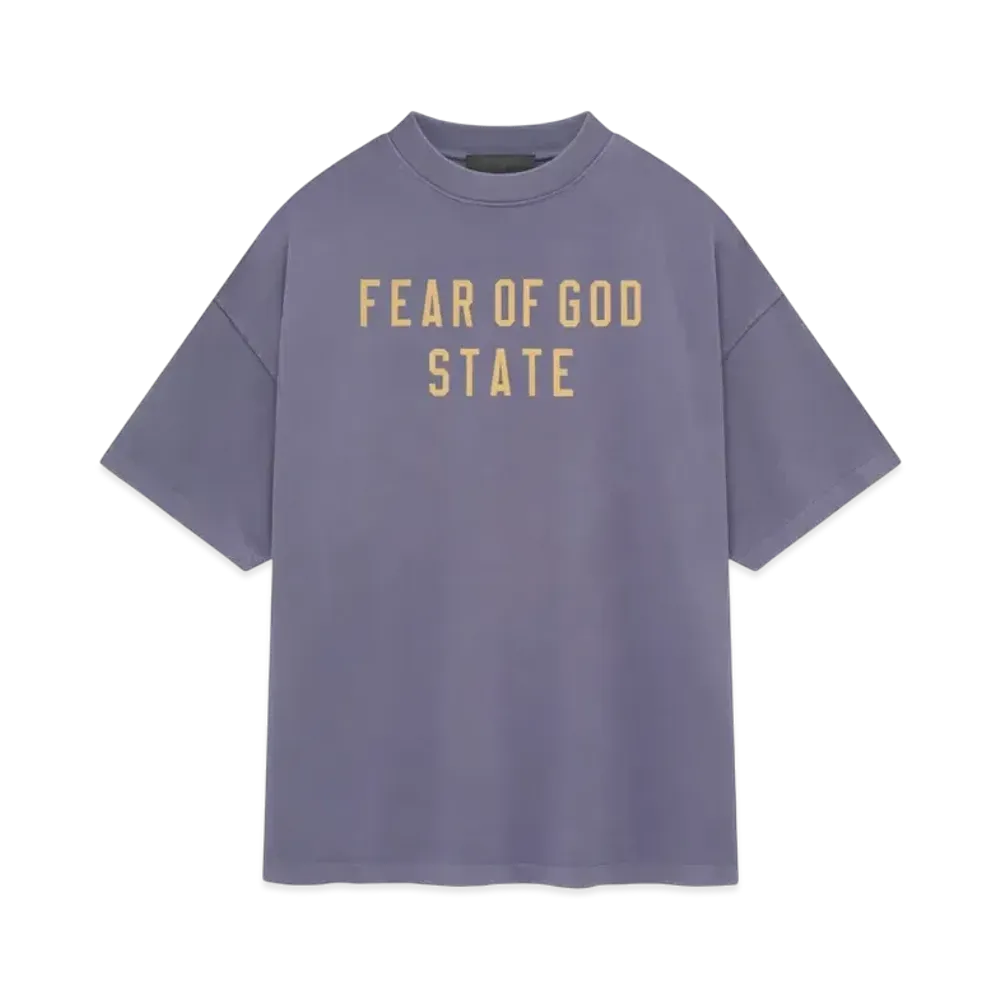 FEAR OF GOD ESSENTIALS Heavy Crewneck Tee "Lavender"