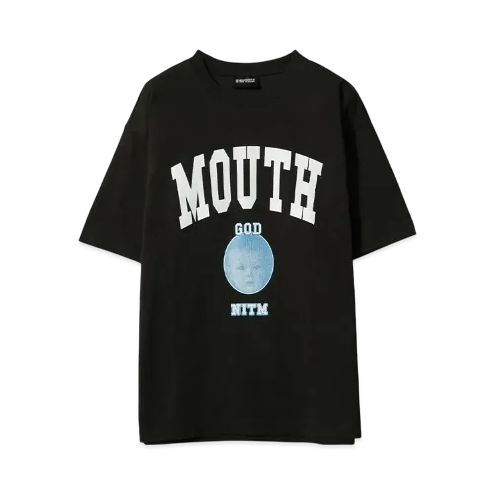 NISHIMOTO IS THE MOUTH S/S TEE "BLACK"