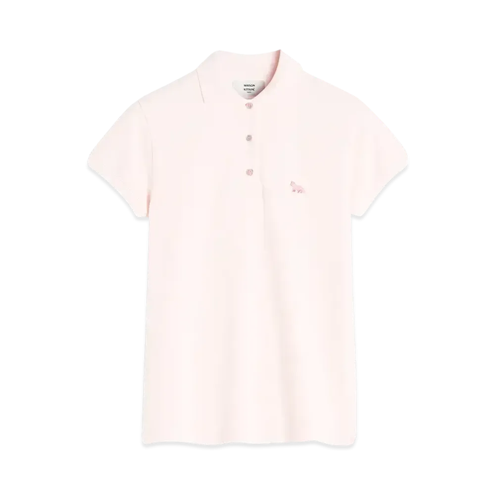 Maison Kitsune Baby Fox Patch Regular Polo "Rosewater"