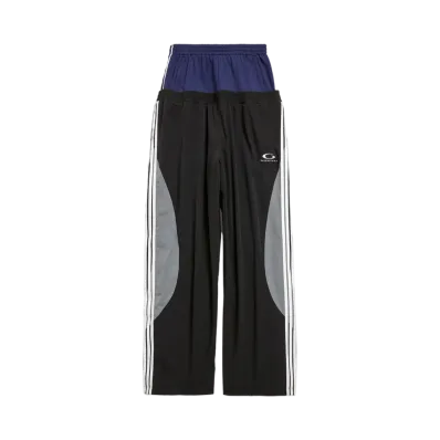 BALENCIAGA Cut-Up Tracksuit Pants "Black"