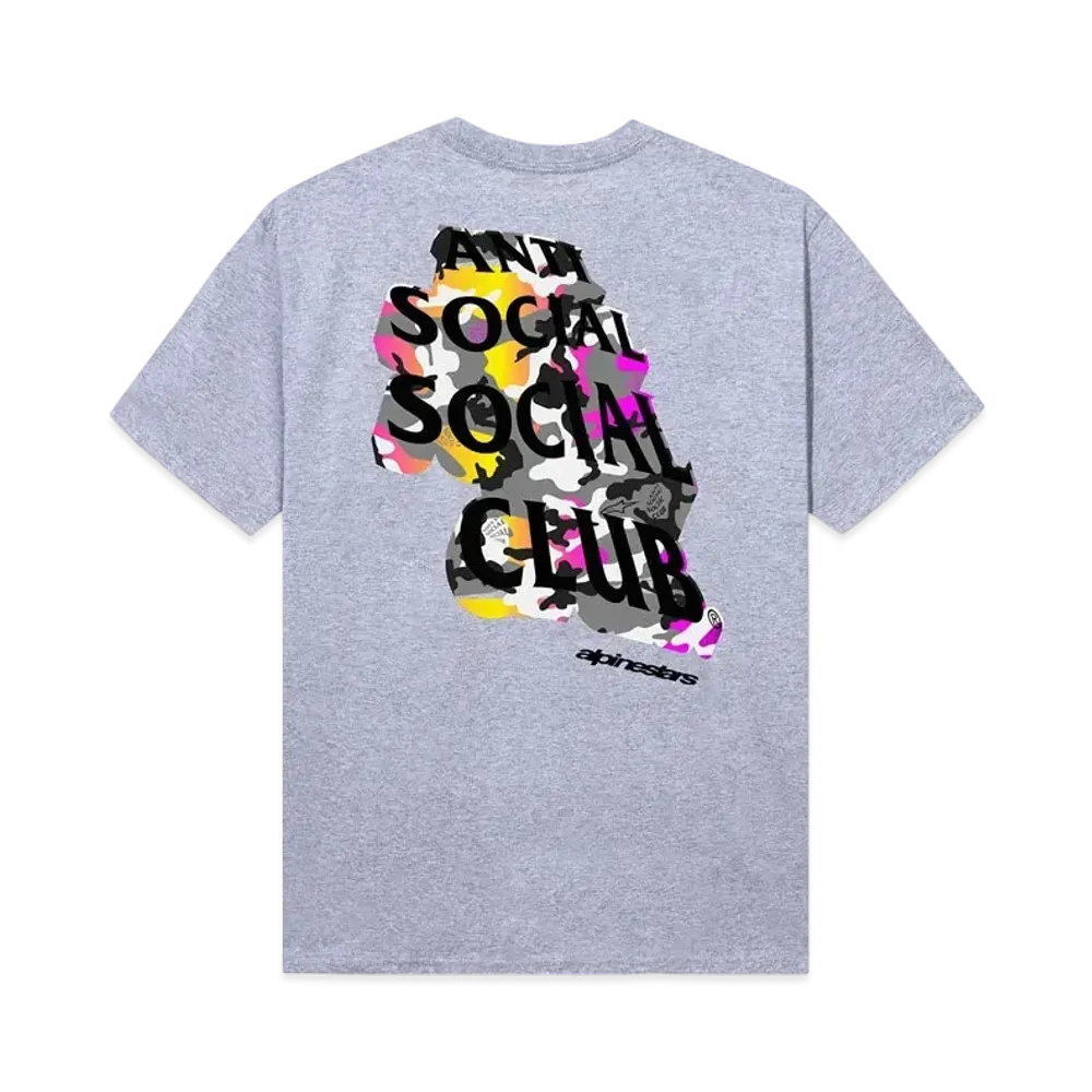 ANTI SOCIAL SOCIAL CLUB x Alpinestars Apex Tee "Athletic Heather"