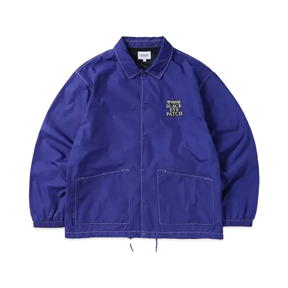 BlackEyePatch x thisisneverthat Coach Jacket "Purple"