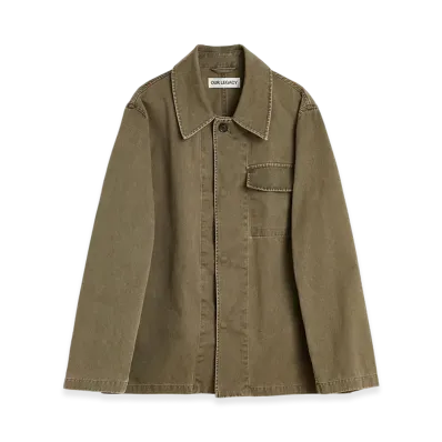 OUR LEGACY Dutch Work Jacket "Ditch Wash Out Twill"