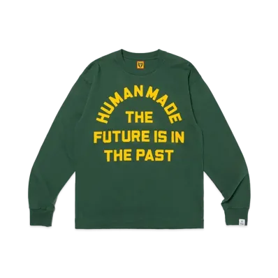 HUMAN MADE Graphic L/S T-Shirt "Green"