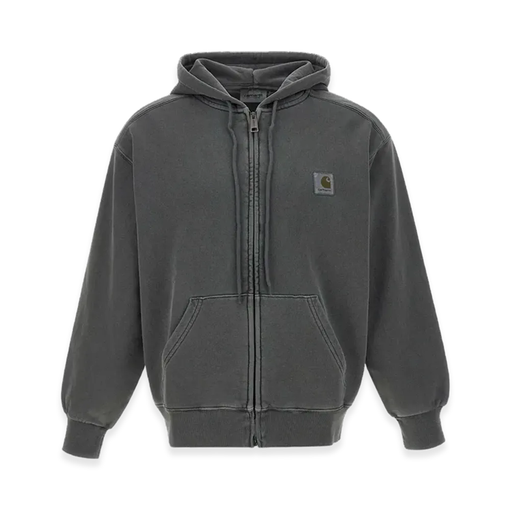 Carhartt WIP Hooded Nelson Jacket "Graphite Garment Dyed"