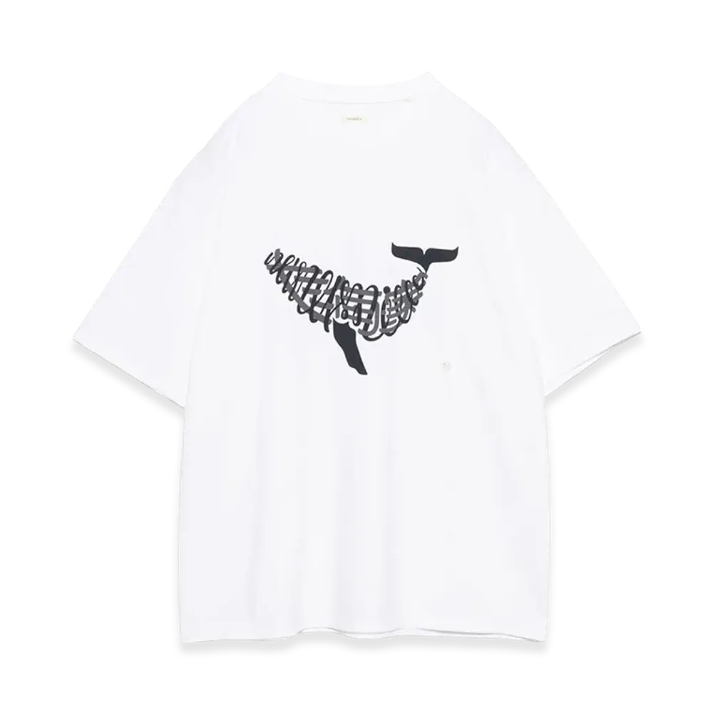 nanamica Graphic Tee "White"