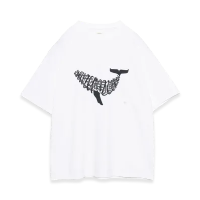 nanamica Graphic Tee "White"