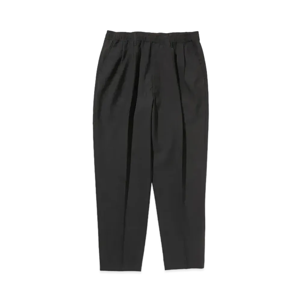N.HOOLYWOOD Wide Tapered Easy Slacks "Black"