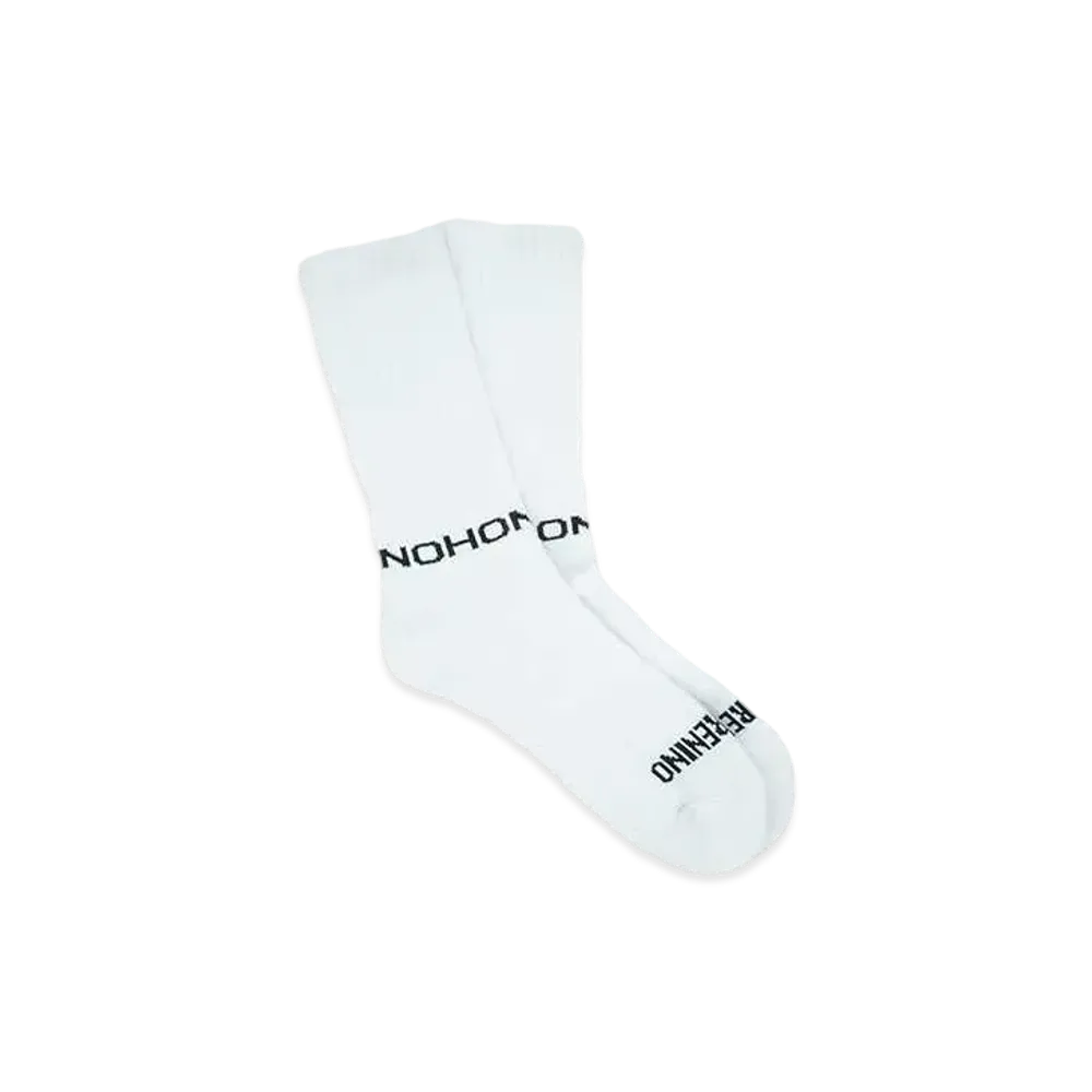 HOMBRE Nino SKATE SOCKS "WHITE"