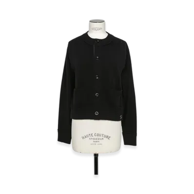 sacai S Wool Knit Cardigan "Black"