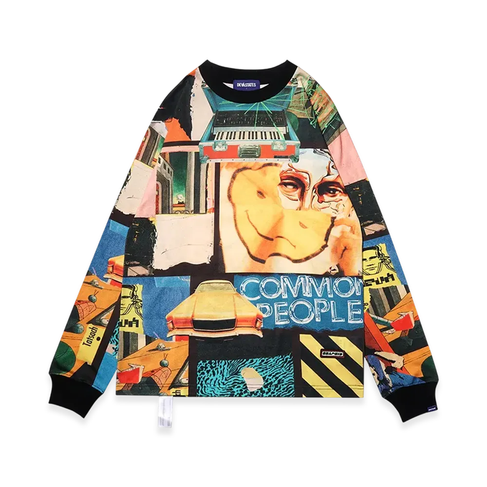 Deva States Long Sleeve T-Shirt "Multi"
