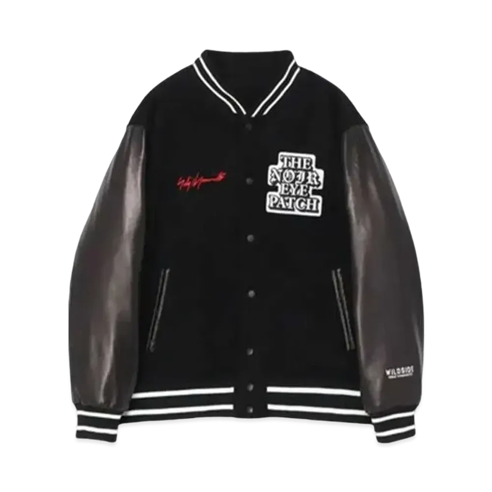 Wildside Yohji Yamamoto x BlackEyePatch Varsity Jacket "Black"