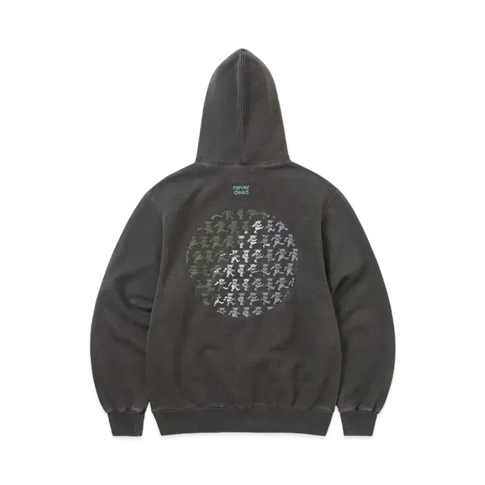 thisisneverthat GD Heart Skeleton Hands Hoodie "Off Black"
