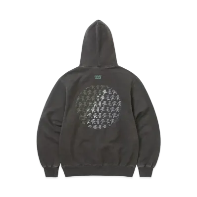 thisisneverthat GD Heart Skeleton Hands Hoodie "Off Black"
