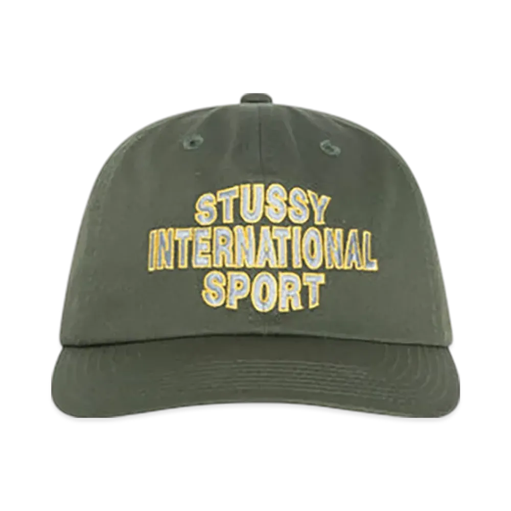 Stussy Mid-Depth International Sport Strapback "Dark Olive"