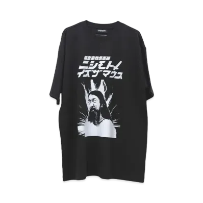 NISHIMOTO IS THE MOUTH COMIC S/S TEE "BLACK"