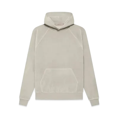 FEAR OF GOD ESSENTIALS Velour Hoodie "Smoke"