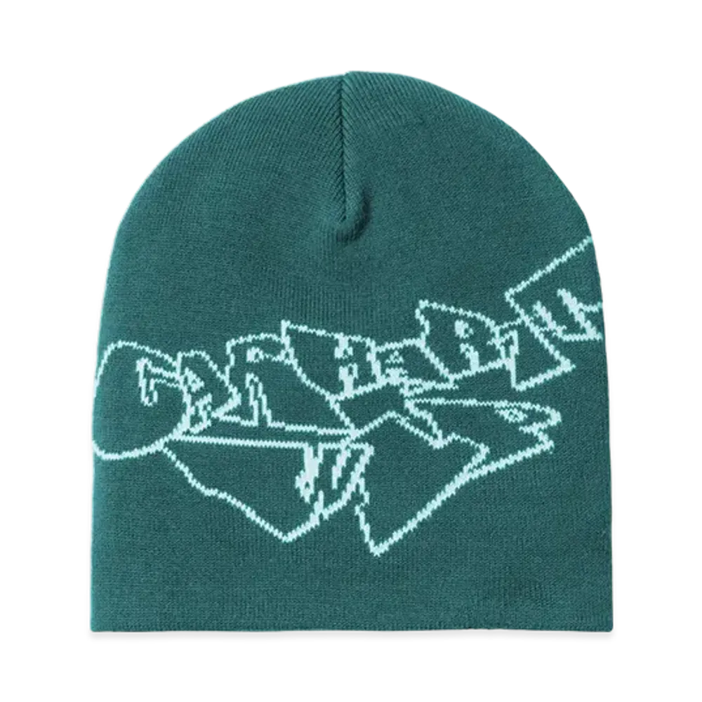 Carhartt WIP Screwed Up Scripter Beanie "Rainforest/Air Sky"