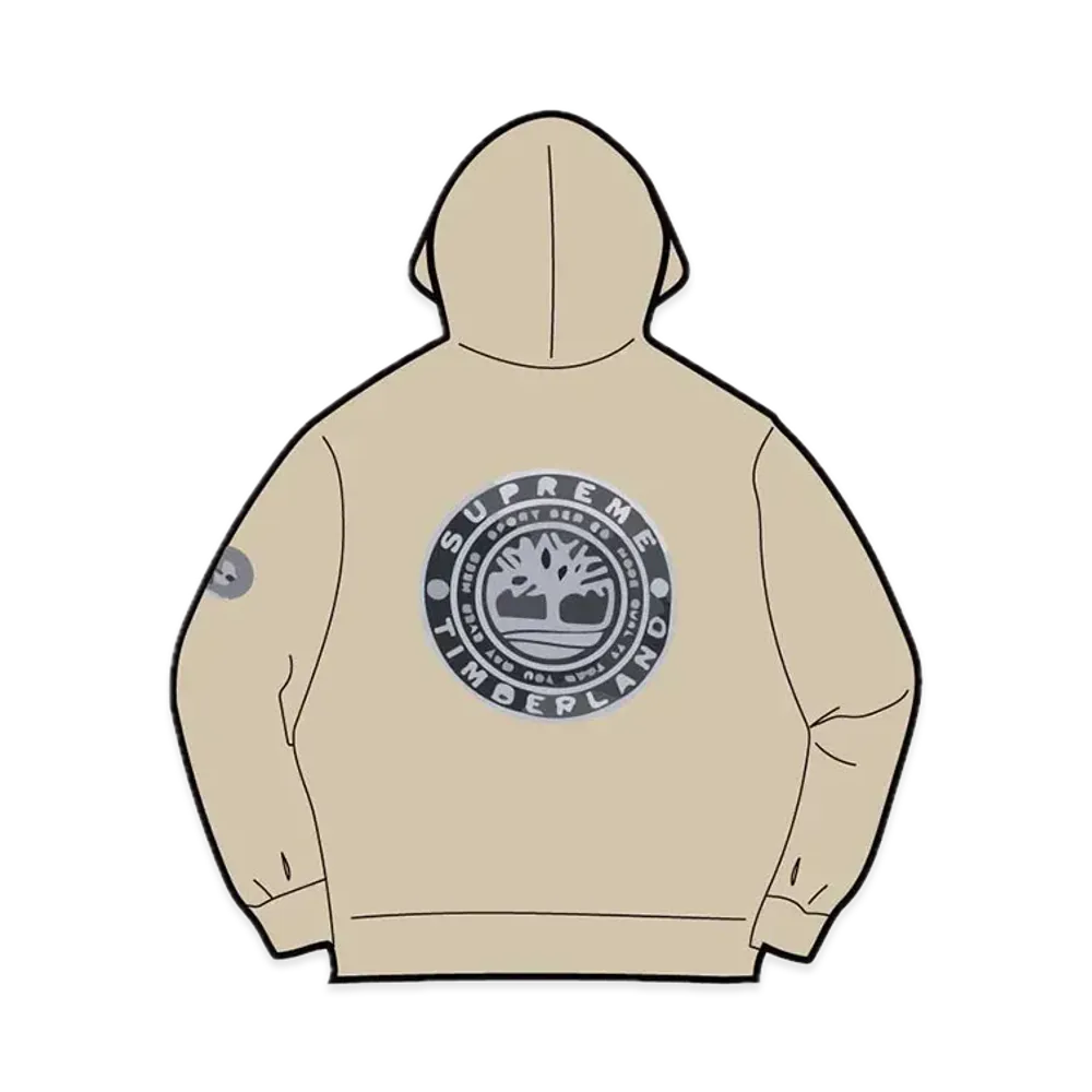 Supreme x Timberland Hooded Sweatshirt "Taupe"