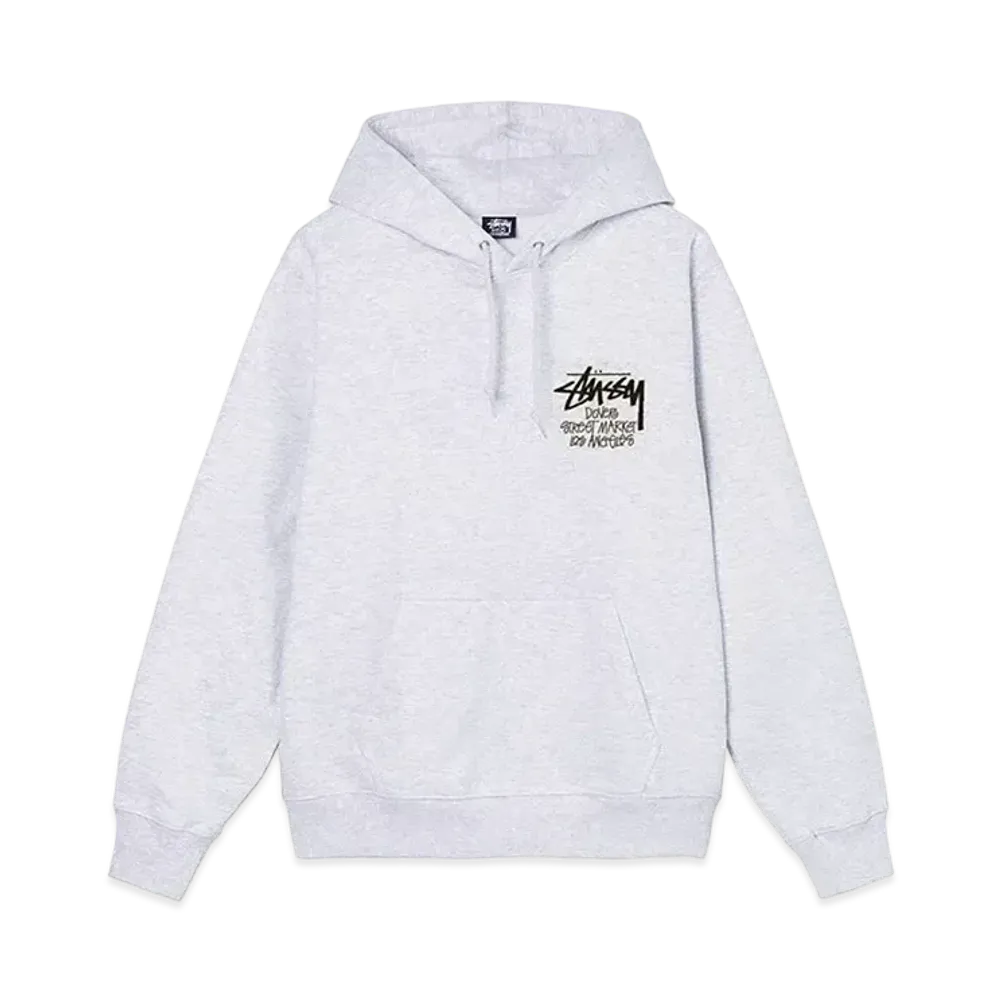 Stussy DOVER STREET MARKET LOS ANGELES HOODIE "Grey"
