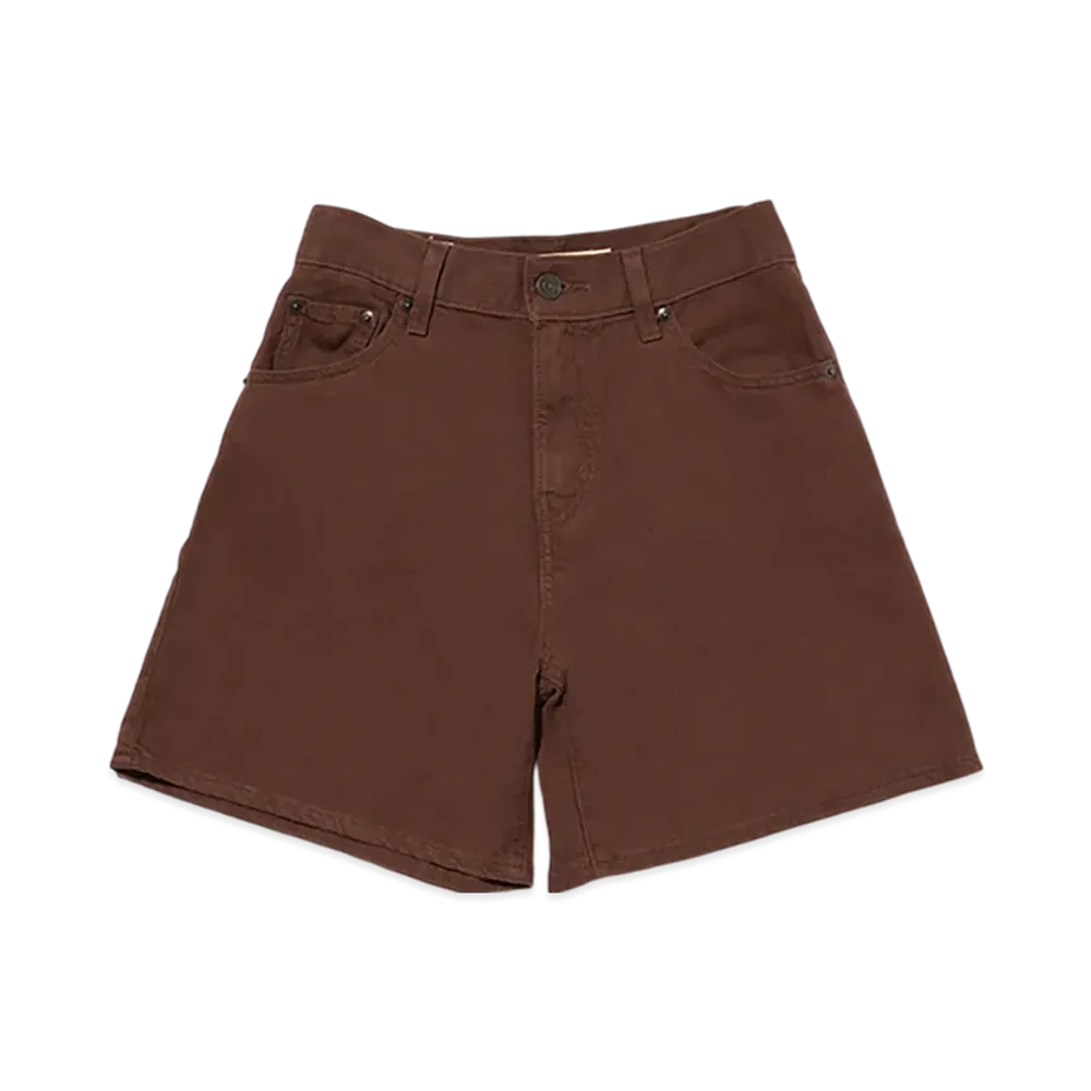 Levi's High Baggy Short Pants "Beige"