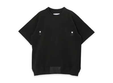 sacai Cotton Jersey T-Shirt "Black"