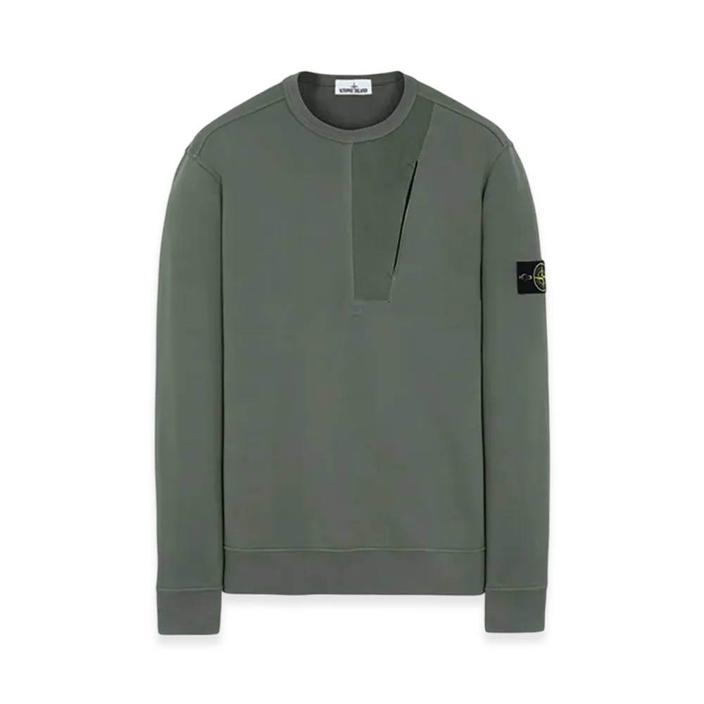 Stone Island 63151 Sweatshirt - 20SS "Olive Green"