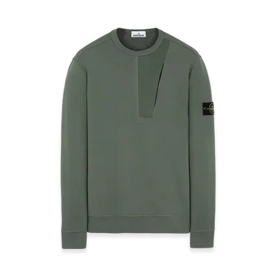 Stone Island 63151 Sweatshirt - 20SS "Olive Green"