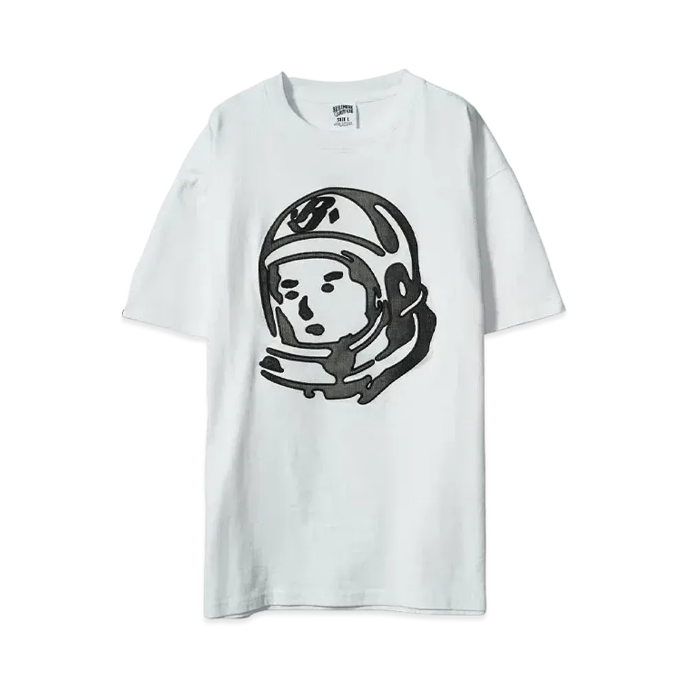 BILLIONAIRE BOYS CLUB BB DENIM HELMET T-SHIRT "WHITE"
