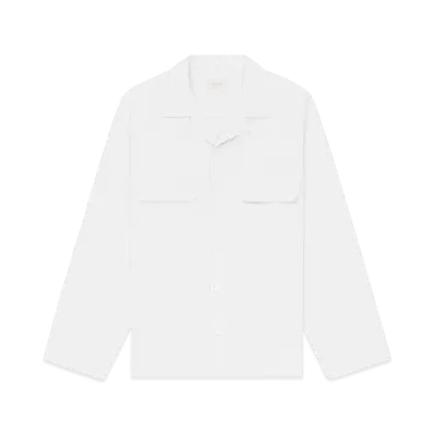 Aime Leon Dore Linen Safari Shirt "White"