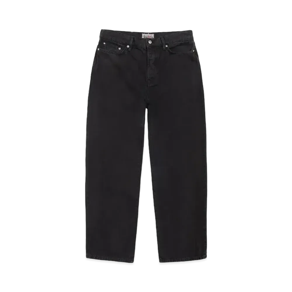 Stussy Big OL' Jean Washed Canvas "Black"