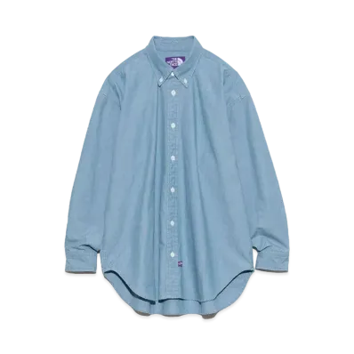 The North Face PURPLE LABEL Button Down Chambray Field Shirt "Indigo"