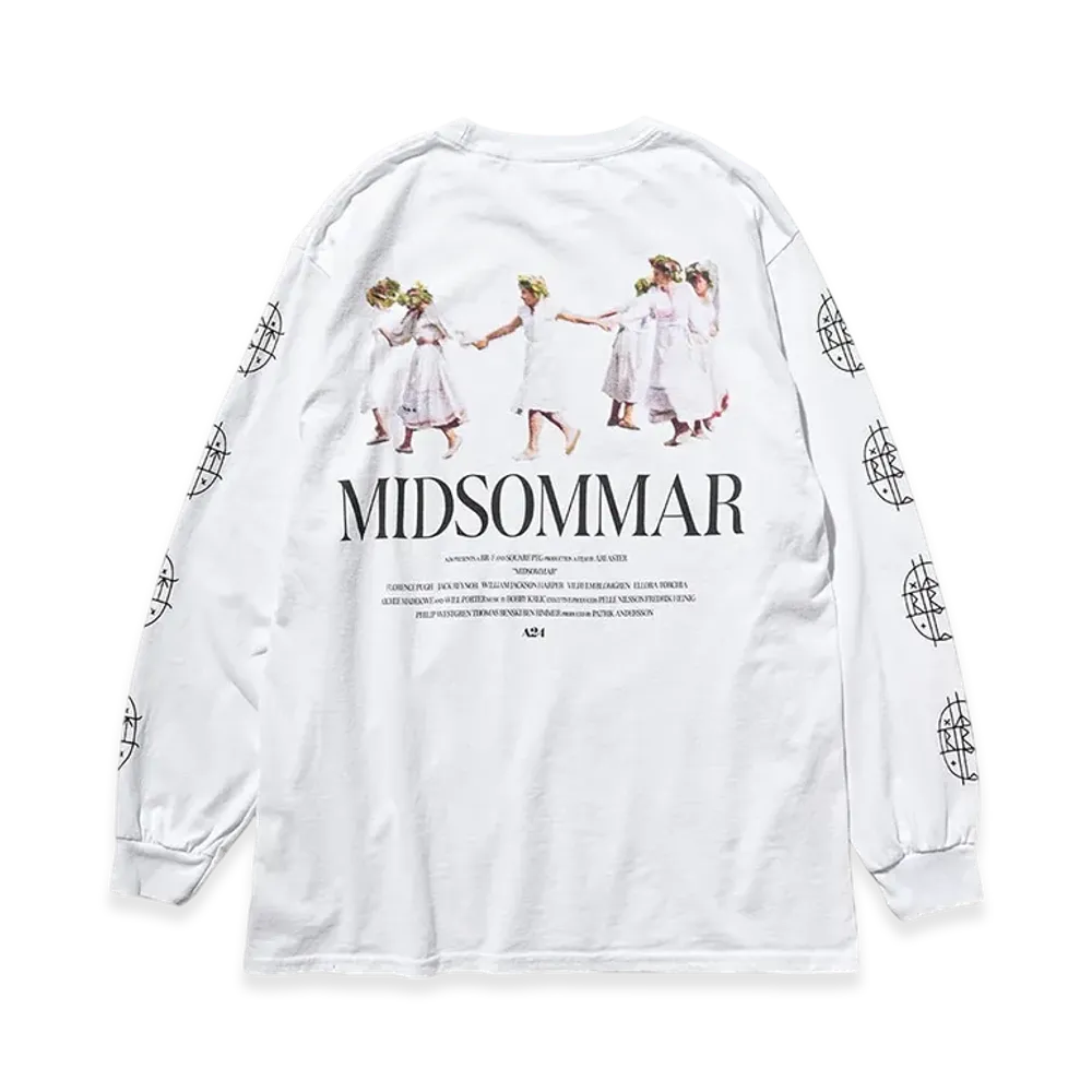 weber x Midsummar Long Sleeve T Shirt "White"