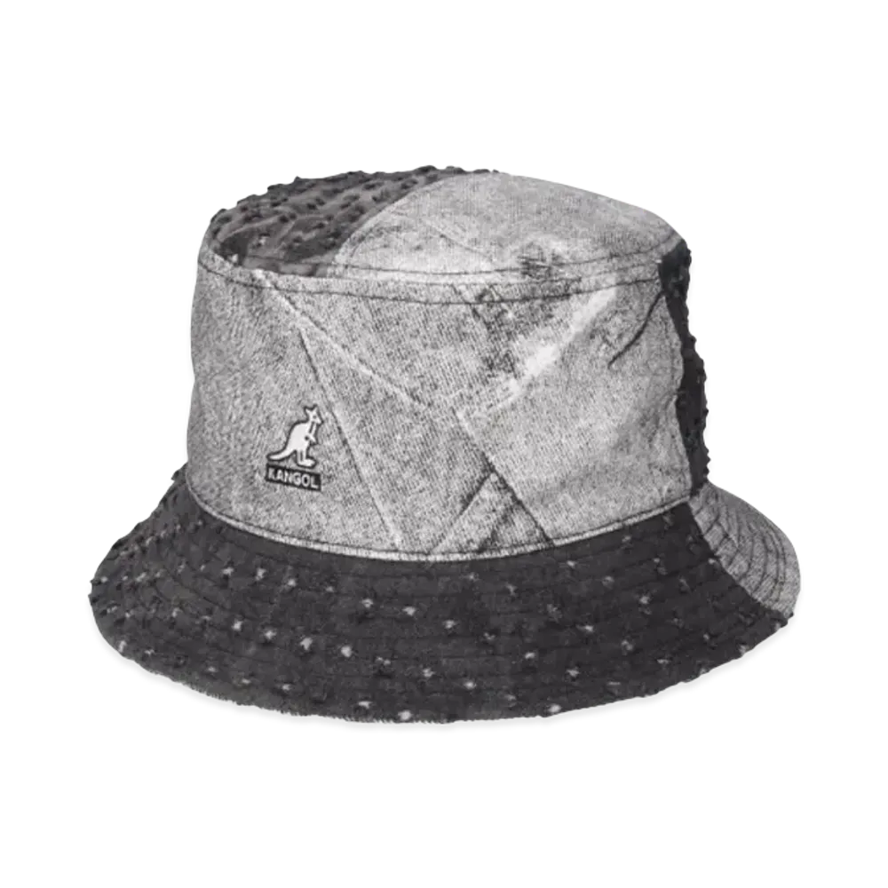 Kangol K Kangol Denim Mashup Bucket "Black"