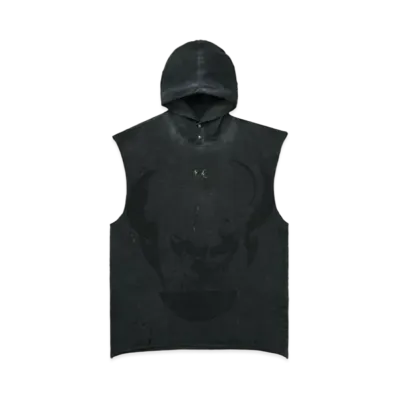 THUG CLUB Satan Hooded Vest "Grey"