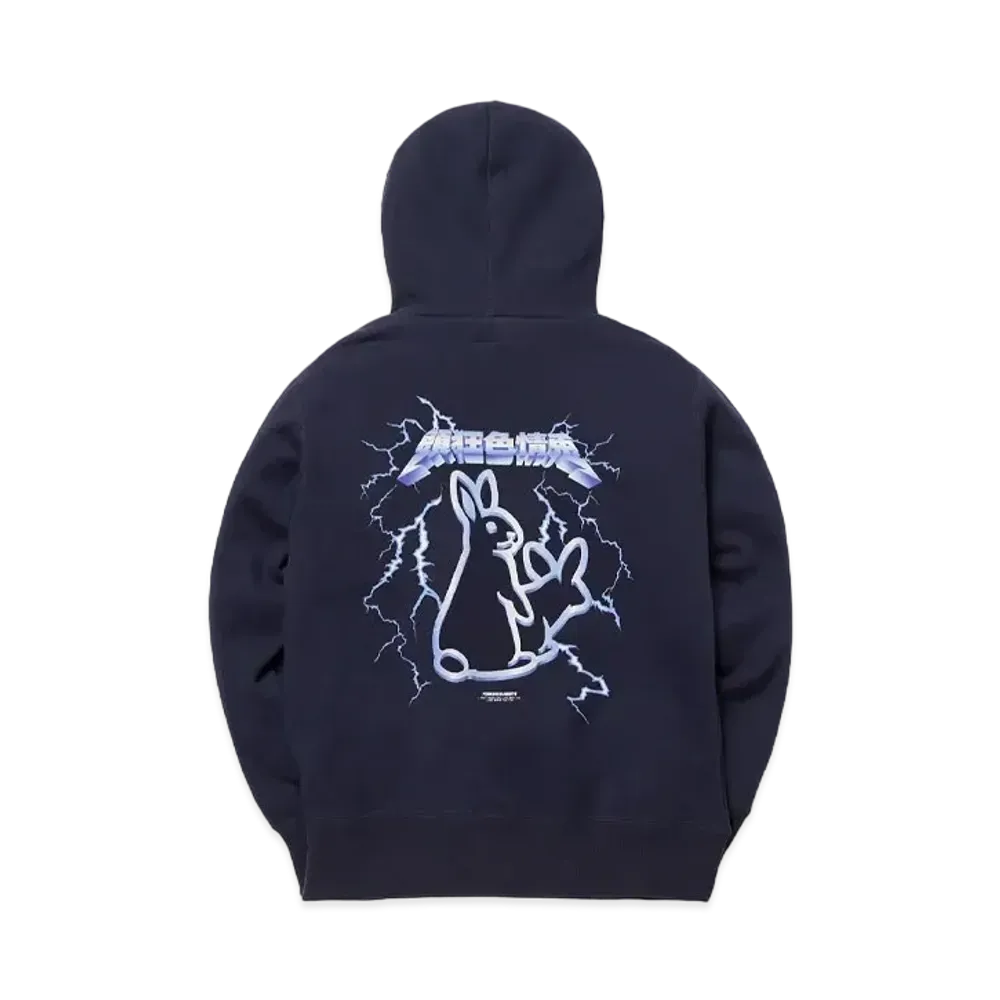 FR2 Metallic Logo Hoodie "Navy"