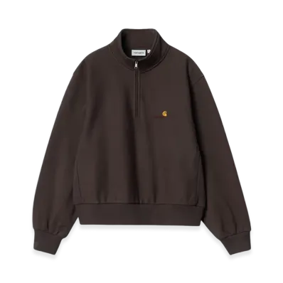 Carhartt WIP Women's American Script High Neck Sweatshirt "Buckeye"
