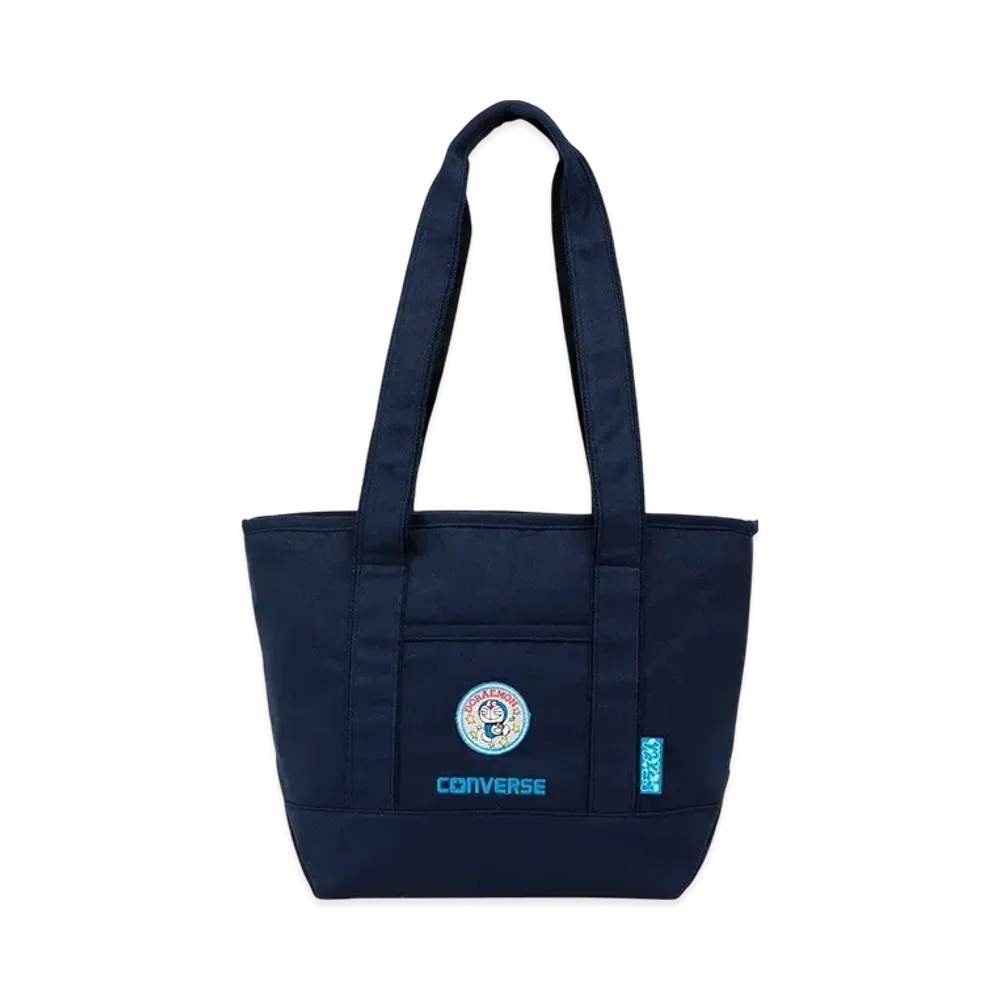 Converse x Doraemon CV Canvas Tote Bag M "Navy"