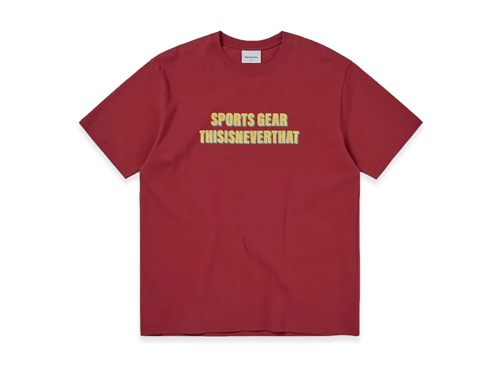 thisisneverthat SPORTS GEAR Tee "Red"