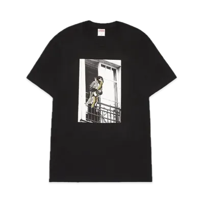 Supreme x ANTIHERO Balcony Tee "Black"