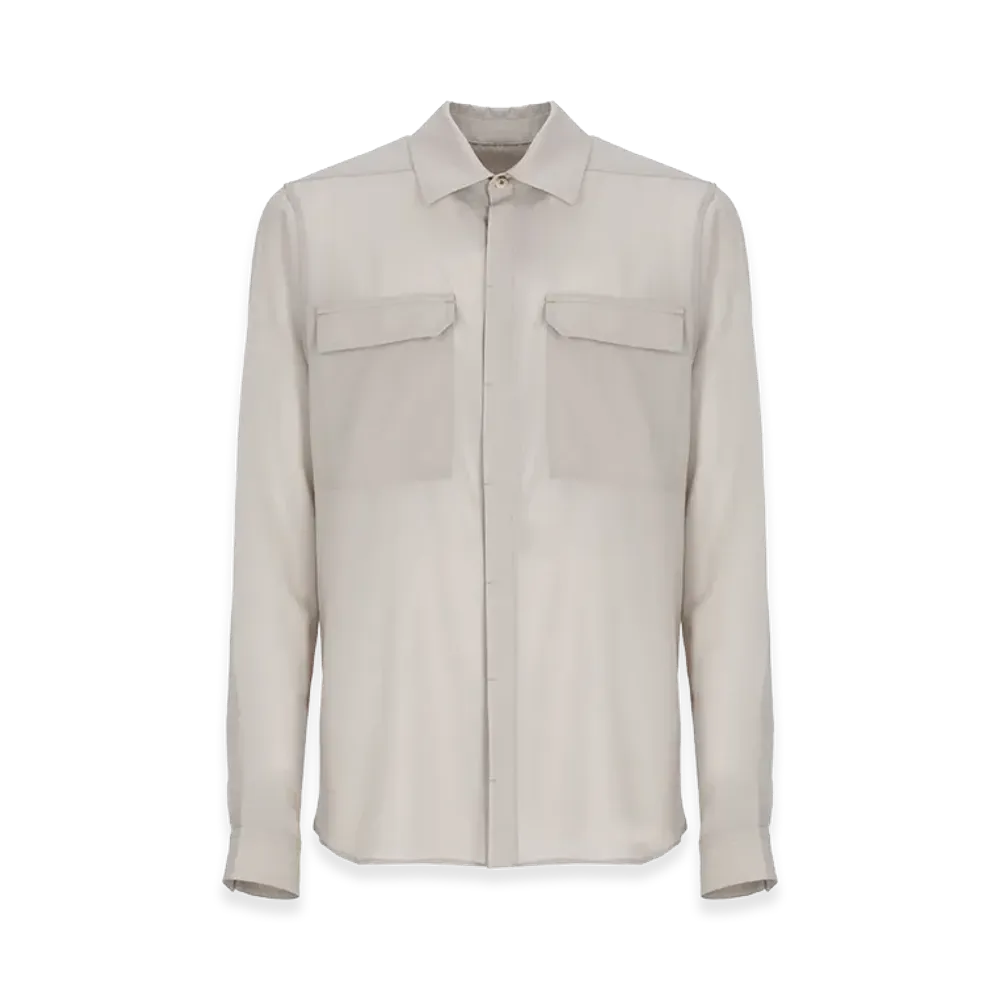 Rick Owens Shirts "Beige"