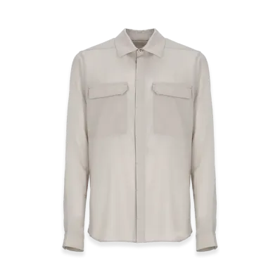Rick Owens Shirts "Beige"