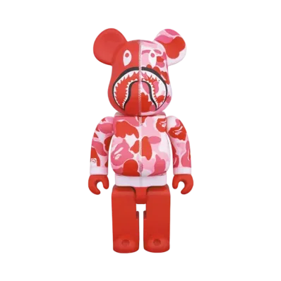 Bearbrick x BAPE Camo Shark 400%