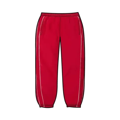 Supreme Polartec Reflective Piping Pant "Red"