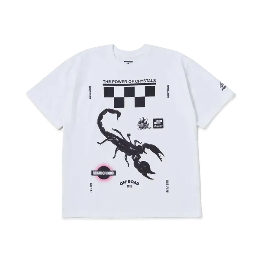 NEIGHBORHOOD NH x DSC . Crewneck SS-2 "White"