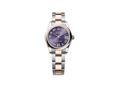 ROLEX Datejust 31mm Oystersteel & Everose Gold 278241 "Aubergine"