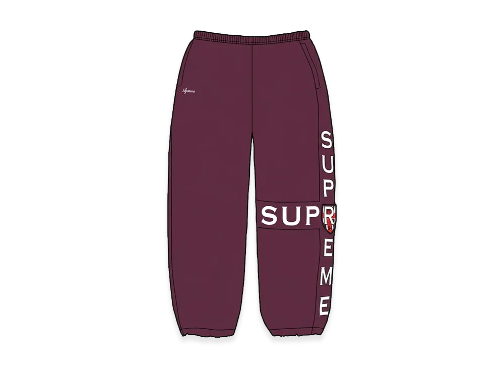 Supreme Cross Track Pant "Plum"