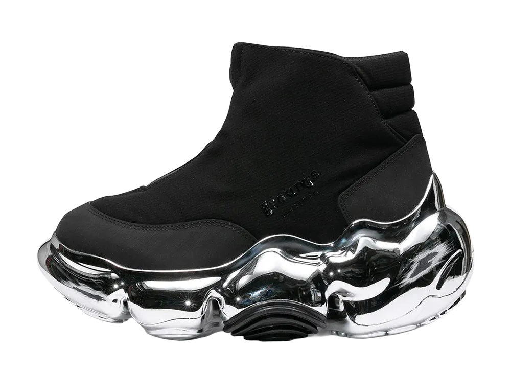 grounds MOOPIE WEATHER CHROME SCRATCH "Black/Chrome"