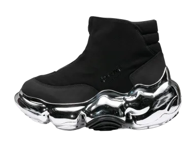 grounds MOOPIE WEATHER CHROME SCRATCH "Black/Chrome"